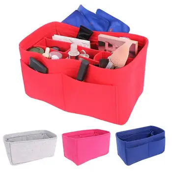 Women Travel Solid Color Cosmetic Storage Pouch Wash Bag Felt Cloth Organizer
Women Travel Solid Color Cosmetic Storage Pouch Wash Bag Felt Cloth Organizer