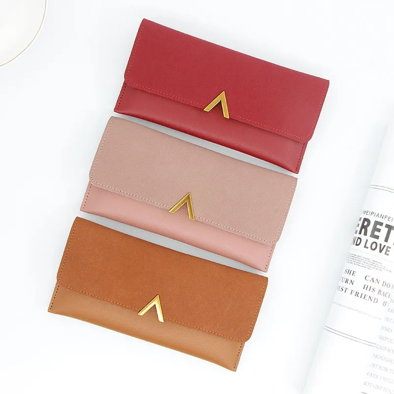 Simple Women Long Wallet Hasp Female PU Leather Coin Pocket Personality Bi-fold Soft Thin Tide Multifunctional Clutch Solid 19.2
Simple Women Long Wallet Hasp Female PU Leather Coin Pocket Personality Bi-fold Soft Thin Tide Multifunctional Clutch Solid 19.2