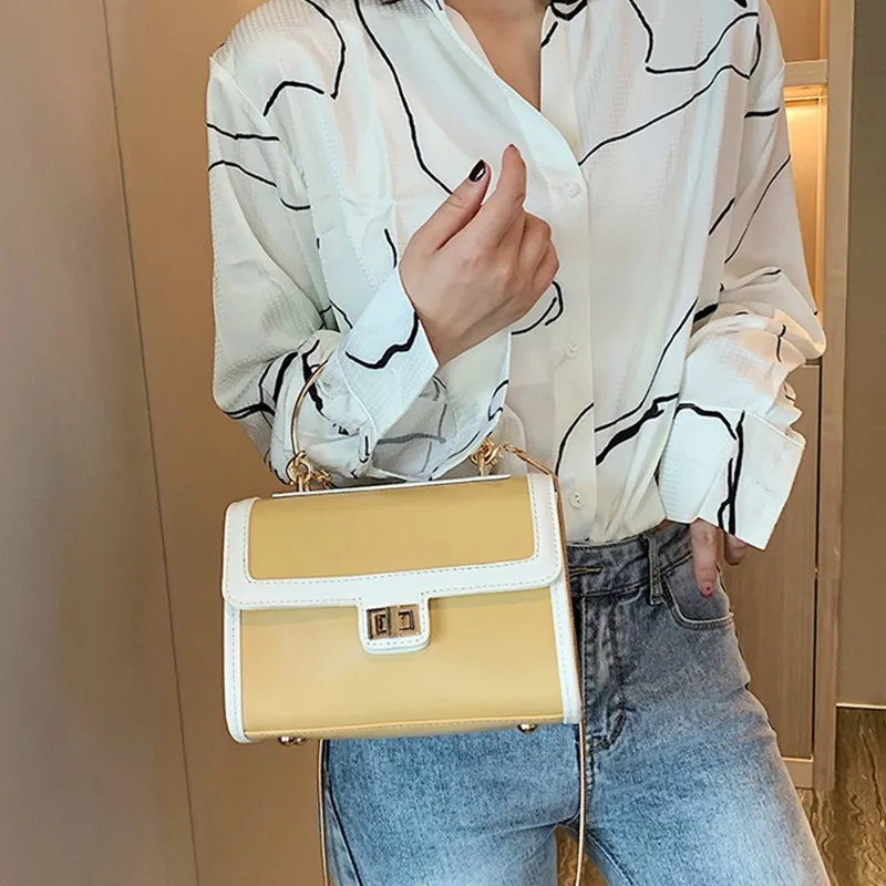 Spring Casual Small Bag Female 2020 Popular New Korean Version of The Wild Messenger Bag Chain Fashion Shoulder Bag Bolso Mujer
Spring Casual Small Bag Female 2020 Popular New Korean Version of The Wild Messenger Bag Chain Fashion Shoulder Bag Bolso Mujer