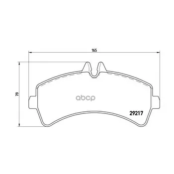 Brake pads disc rear. Mercedes-Benz Sprinter 4 6-T box (906) 06/06- / Mercedes-Benz SPRI Brembo art. p50060
Brake pads disc rear. Mercedes-Benz Sprinter 4 6-T box (906) 06/06- / Mercedes-Benz SPRI Brembo art. p50060