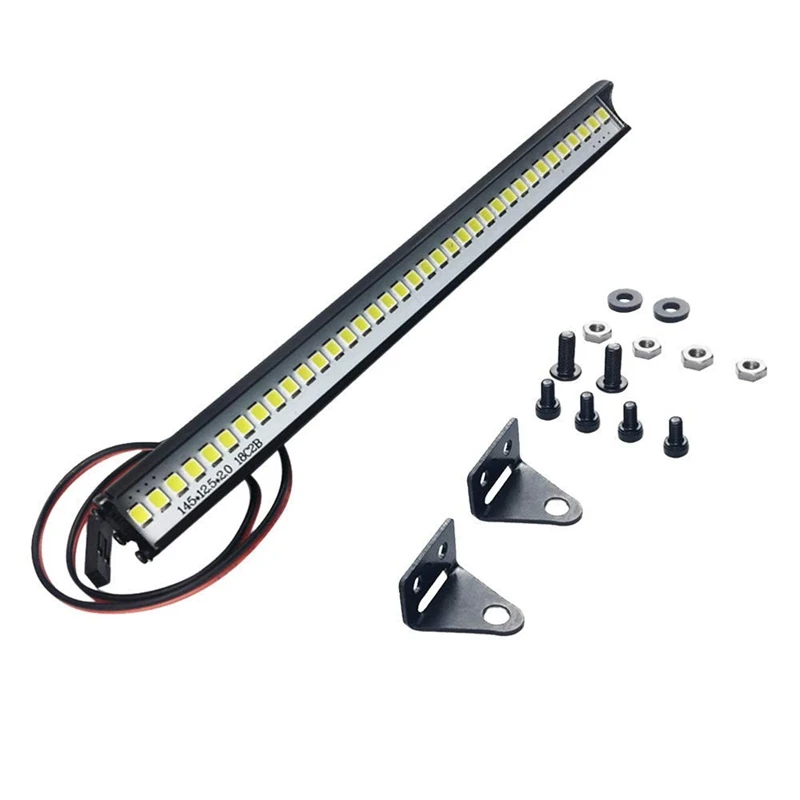 Universal Remote Control Car Roof Lamp Light Bar,1/10 Crawler Accessory Roof LED Lamp Bar for Traxxas TRX-4 SCX10 Crawlers
Universal Remote Control Car Roof Lamp Light Bar,1/10 Crawler Accessory Roof LED Lamp Bar for Traxxas TRX-4 SCX10 Crawlers