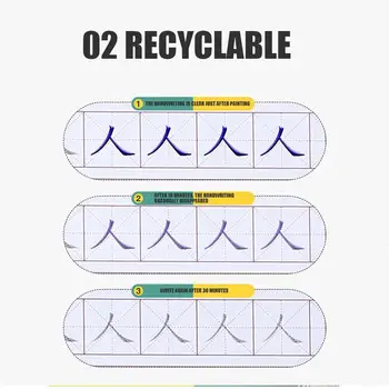 Reusable 3D Groove Practice For Copybook Synchronized Textbooks Chinese Characters Books Art Writing Practice Children F0N8
Reusable 3D Groove Practice For Copybook Synchronized Textbooks Chinese Characters Books Art Writing Practice Children F0N8