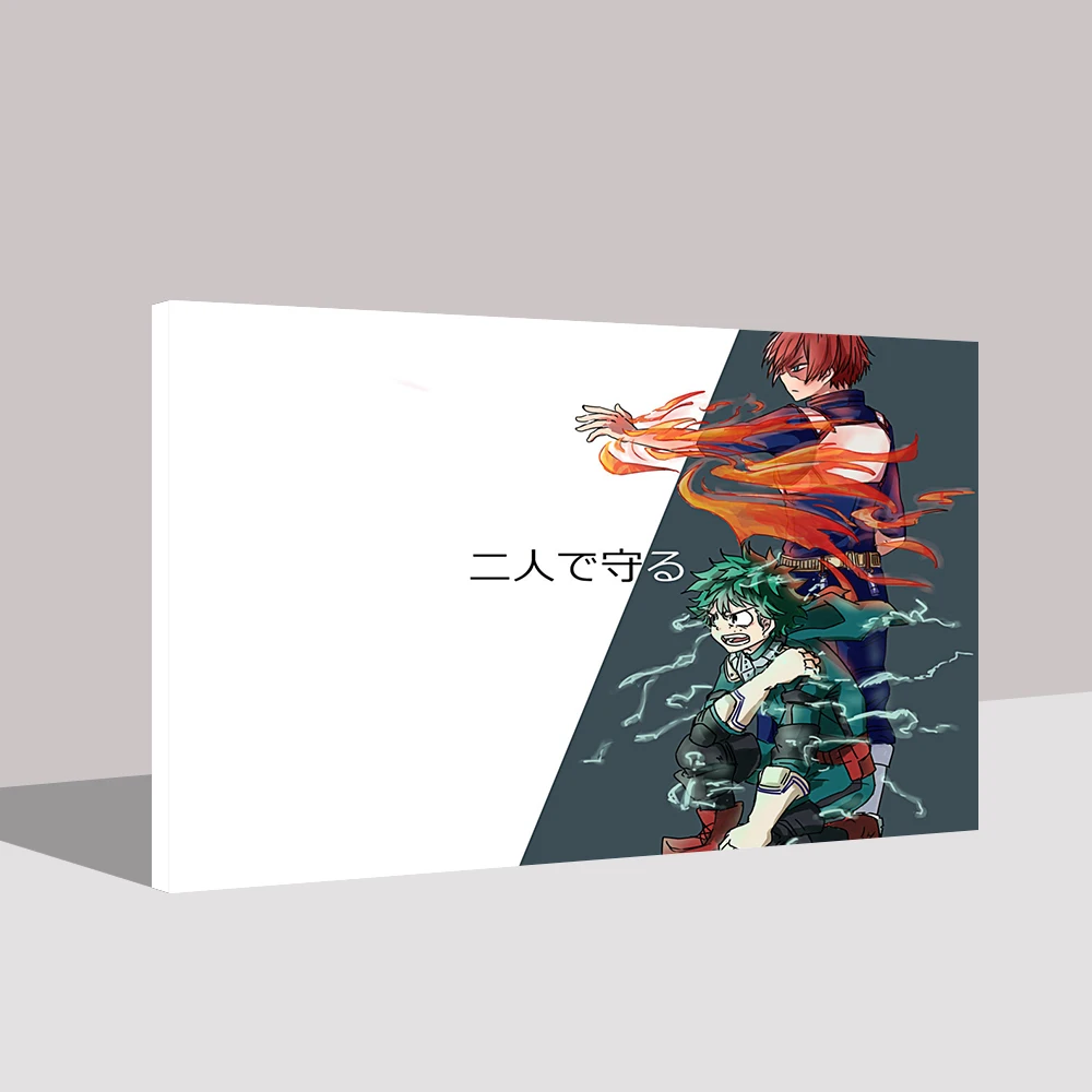 Canvas Print Picture Canvas Painting Wall Art With Frame Japanese Anime Midoriya Izuku Todoroki Shouto Module Poster Living Room
Canvas Print Picture Canvas Painting Wall Art With Frame Japanese Anime Midoriya Izuku Todoroki Shouto Module Poster Living Room