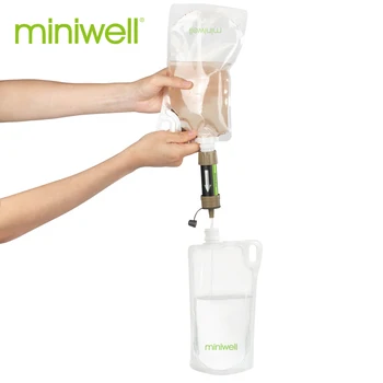 miniwell L630 Portable Water Filter Emergency Survival kit with Bag for Travelling ,Hiking & Camping
miniwell L630 Portable Water Filter Emergency Survival kit with Bag for Travelling ,Hiking & Camping