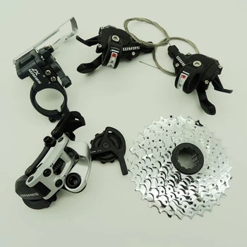 S5000 Derailleur 27 speed package mountain bike dial X7 front dial back flywheel set
S5000 Derailleur 27 speed package mountain bike dial X7 front dial back flywheel set