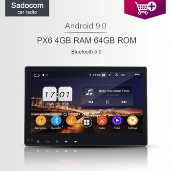 PX6 DSP IPS 10.1" Android 10.0 4GB+ 64GB Car DVD multimedia Player 4G RDS autoradio GPS Car radio For Toyota Hilux 2016 2017
PX6 DSP IPS 10.1" Android 10.0 4GB+ 64GB Car DVD multimedia Player 4G RDS autoradio GPS Car radio For Toyota Hilux 2016 2017