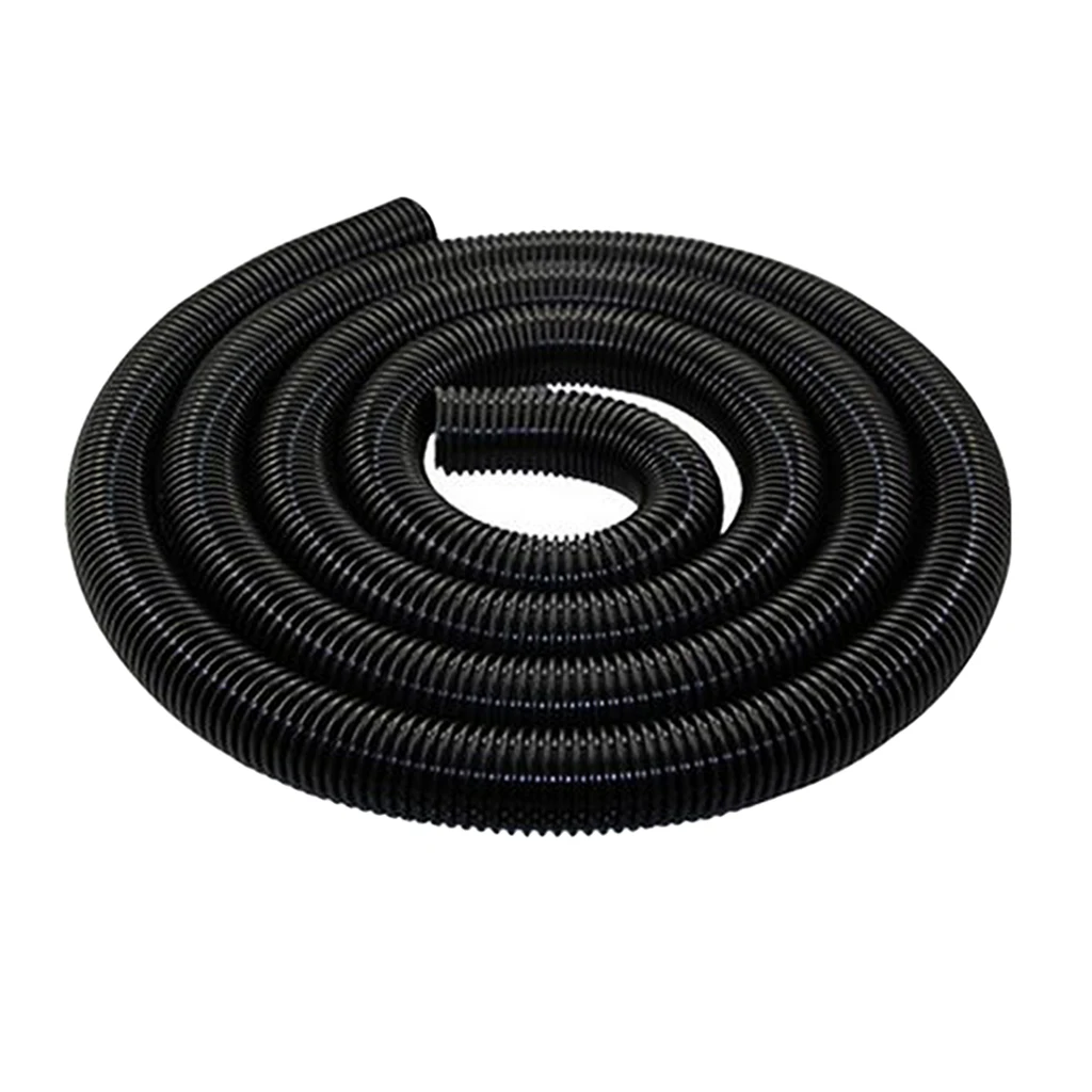 Flexible Tubing Hose Tube, Vacuum Cleaner Threaded Pipe Extension Hose For Vacuum Cleaner Attachments Accessories 50mm - Black Flexible Tubing Hose Tube, Vacuum Cleaner Threaded Pipe Extension Hose For Vacuum Cleaner Attachments Accessories 50mm - Black