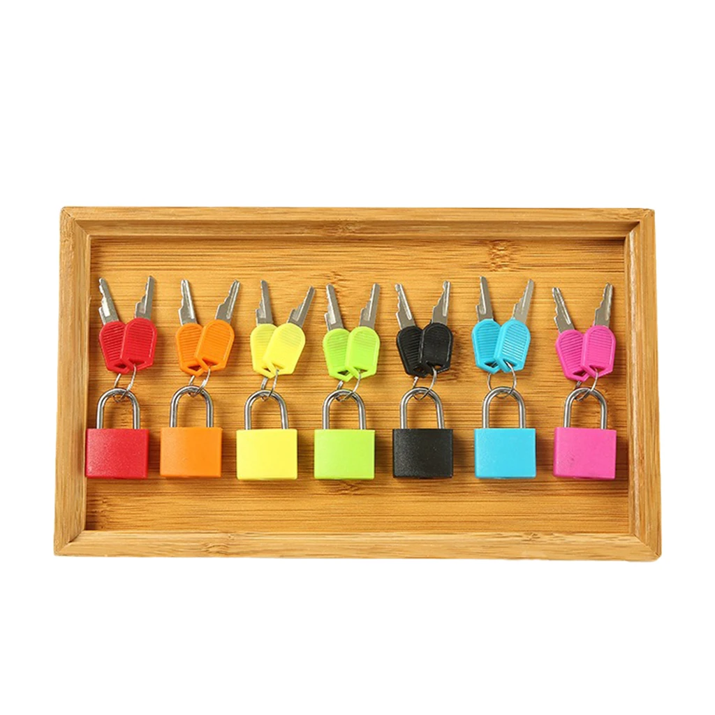 7 Color Key Lock in Wooden Salver Kids Montessori Toy Color Cognition Training Tool Family Safety Protection 7 Color Key Lock in Wooden Salver Kids Montessori Toy Color Cognition Training Tool Family Safety Protection