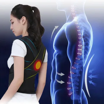 Adjustable Full Back & Shoulder Support for Men and Women Reduce Lower and Upper Back Pains
Adjustable Full Back & Shoulder Support for Men and Women Reduce Lower and Upper Back Pains