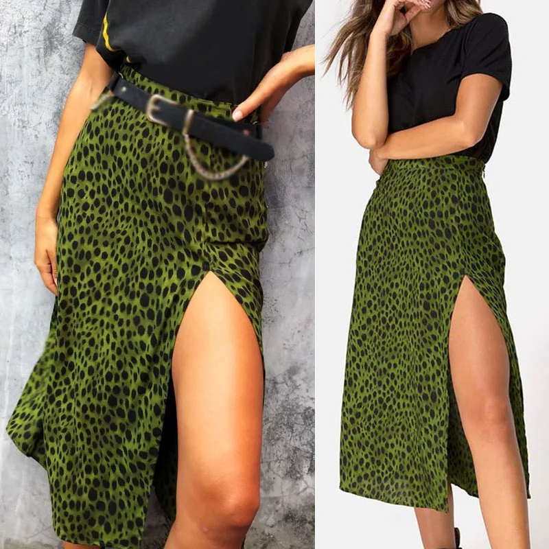 Women Skirt Evening Summer A-Line Fashion Party Army Stylish Midi Leopard Print High Waist
Women Skirt Evening Summer A-Line Fashion Party Army Stylish Midi Leopard Print High Waist