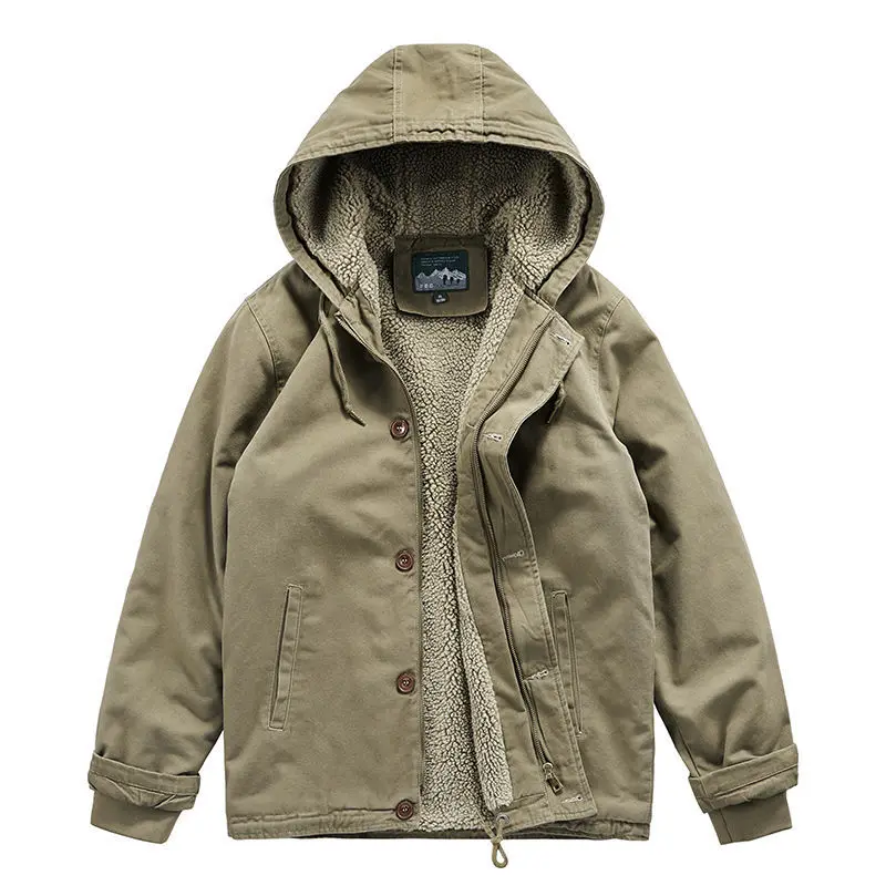 Осень-зима 2021, мужская хлопковая куртка с капюшоном, новая утепленная мужская куртка на флисовой подкладке, Повседневная парка из овечьей шерсти, Мужская модная куртка E328 
Осень-зима 2021, мужская хлопковая куртка с капюшоном, новая утепленная мужская куртка на флисовой подкладке, Повседневная парка из овечьей шерсти, Мужская модная куртка E328