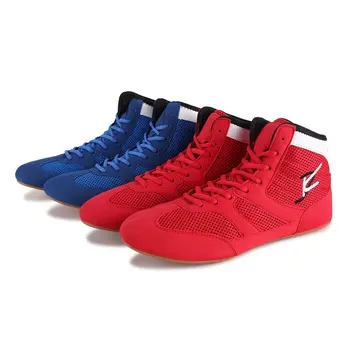 Professional Wrestling Shoes For Men Women High Top Boxing Wrestling Fighting Boots Breathable Boxing Training Sneakers for Men
Professional Wrestling Shoes For Men Women High Top Boxing Wrestling Fighting Boots Breathable Boxing Training Sneakers for Men