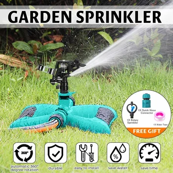 Garden Automatic Watering Sprinklers Grass Lawn 360 Degree Rotating Irrigation System Water Spray Nozzle Sprinkler Garden Tool
Garden Automatic Watering Sprinklers Grass Lawn 360 Degree Rotating Irrigation System Water Spray Nozzle Sprinkler Garden Tool