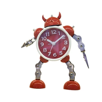 Cartoon Cute Robot Alarm Clock Kids Creative Robot Metal Modern Bedside Alarm Clock Relogio Digital De Mesa Bedside Items OO50AC
Cartoon Cute Robot Alarm Clock Kids Creative Robot Metal Modern Bedside Alarm Clock Relogio Digital De Mesa Bedside Items OO50AC