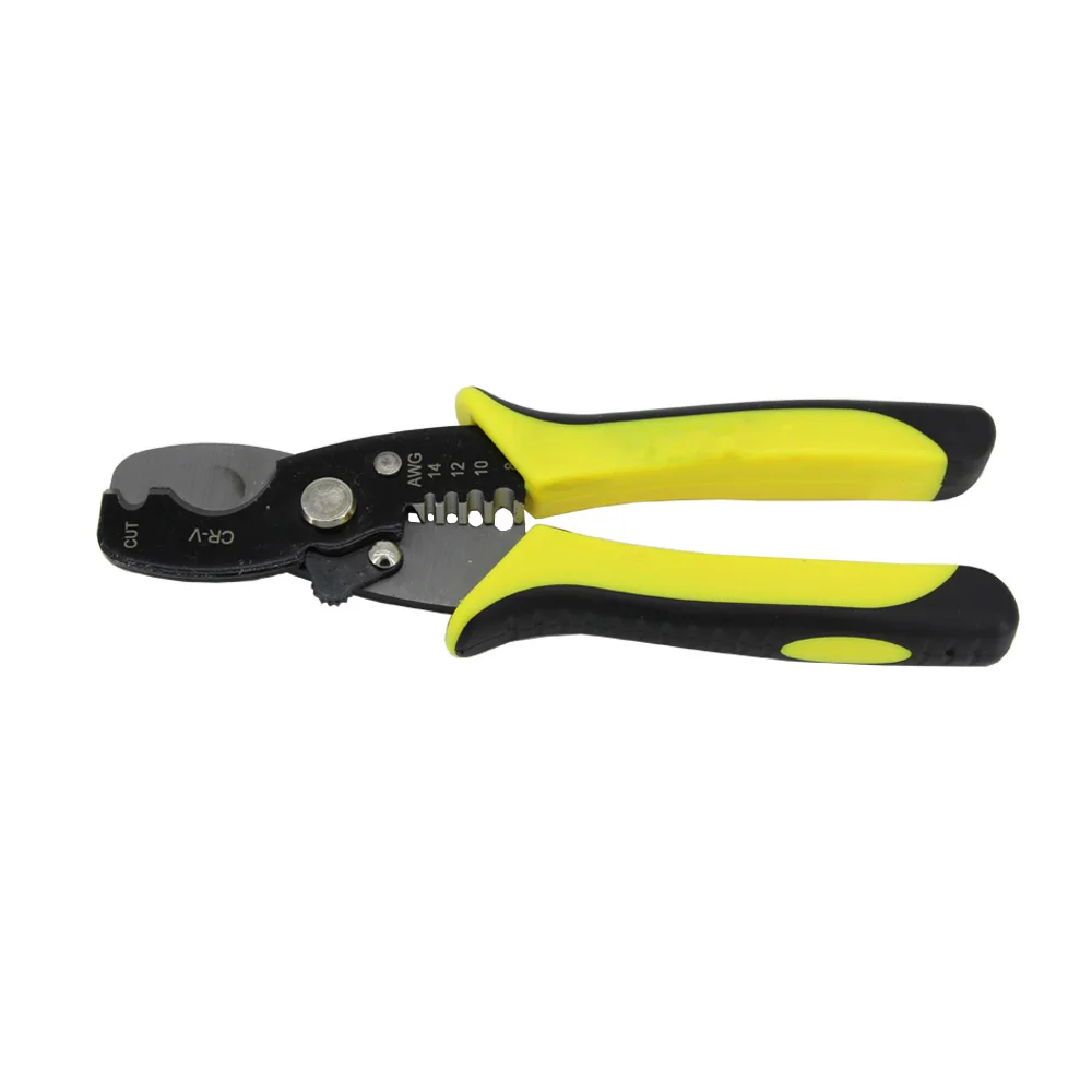 2 in 1 Wire Stripper Peeling Pliers Crimper Cable Stripping Cutter Electricians Manganese Steel Crimping Hand Tools
2 in 1 Wire Stripper Peeling Pliers Crimper Cable Stripping Cutter Electricians Manganese Steel Crimping Hand Tools