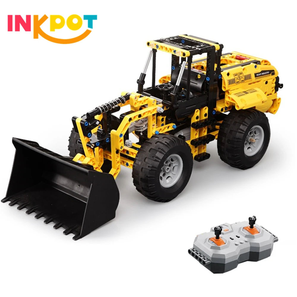 491pcs RC Loaders Car Building Blocks Set 2.4G assembly Engineering vehicle series Bricks Educational Toy for Kids Boy
491pcs RC Loaders Car Building Blocks Set 2.4G assembly Engineering vehicle series Bricks Educational Toy for Kids Boy