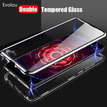 luxury Magnetic Adsorption Case for ZTE nubia Red Magic 3 cover Tempered Glass Metal Bumper Shockproof Case for ZTE NX629J cover
luxury Magnetic Adsorption Case for ZTE nubia Red Magic 3 cover Tempered Glass Metal Bumper Shockproof Case for ZTE NX629J cover