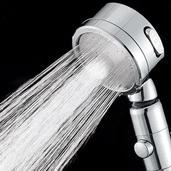 Adjustable Shower Head 360 Rotating High Pressure Plastic Shower Head With Stop Button Water Saver 3 Model Regadera Para Ducha
Adjustable Shower Head 360 Rotating High Pressure Plastic Shower Head With Stop Button Water Saver 3 Model Regadera Para Ducha