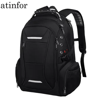atinfor Brand Anti Theft Men's Casual Reflective Stripe Backpack Multifunctional Waterproof Large Capacity Backpack
atinfor Brand Anti Theft Men's Casual Reflective Stripe Backpack Multifunctional Waterproof Large Capacity Backpack