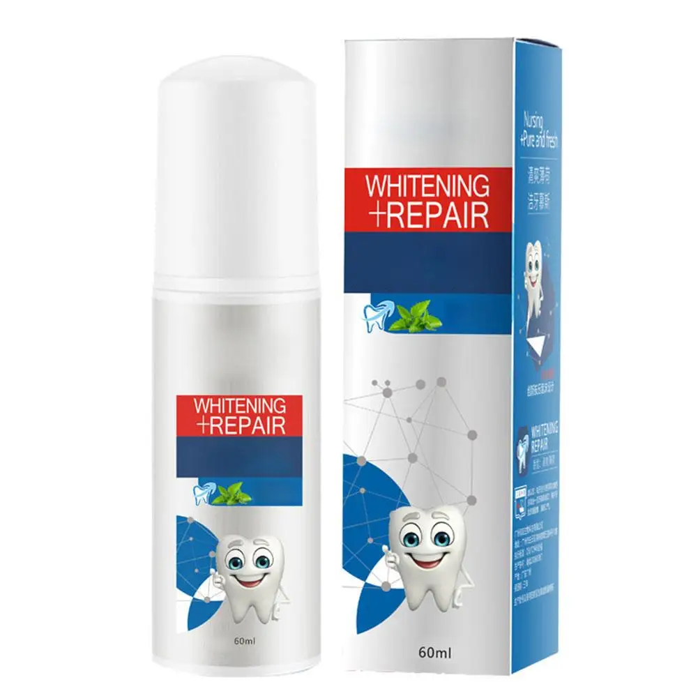 Dental Foam Teeth Cleaning Whitening Toothpaste Refreshing Mint Remove Bad Breath Teeth Stain Oral Cleaner
Dental Foam Teeth Cleaning Whitening Toothpaste Refreshing Mint Remove Bad Breath Teeth Stain Oral Cleaner