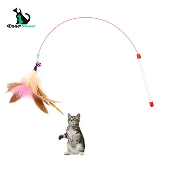 Cat Interactive Toy Stick Wire Artificial Colorful Cat Teaser Toy Supplies Natural Color Wand with Cage Toys Steel Feather
Cat Interactive Toy Stick Wire Artificial Colorful Cat Teaser Toy Supplies Natural Color Wand with Cage Toys Steel Feather