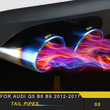 For Audi Q5 B8 2010-2012Car Styling Tail Pipes Exhaust Pipe Silencer Frame Cover Trim Sticker Exterior Accessories
For Audi Q5 B8 2010-2012Car Styling Tail Pipes Exhaust Pipe Silencer Frame Cover Trim Sticker Exterior Accessories