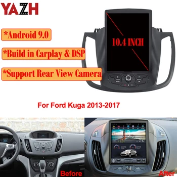 4+64GB Android 9.0 Head Unit Radio For Ford Kuga 2013 2014 2015 2016 2017 Multimedia Player With 10.4" IPS HD Video Display DSP
4+64GB Android 9.0 Head Unit Radio For Ford Kuga 2013 2014 2015 2016 2017 Multimedia Player With 10.4" IPS HD Video Display DSP