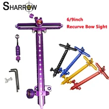 1pc 6/9inches Archery Recurve Bow Sight Aluminum Alloy Target Aiming Bow and Arrow Hunting Shooting Accessories Outdoor Sports
1pc 6/9inches Archery Recurve Bow Sight Aluminum Alloy Target Aiming Bow and Arrow Hunting Shooting Accessories Outdoor Sports