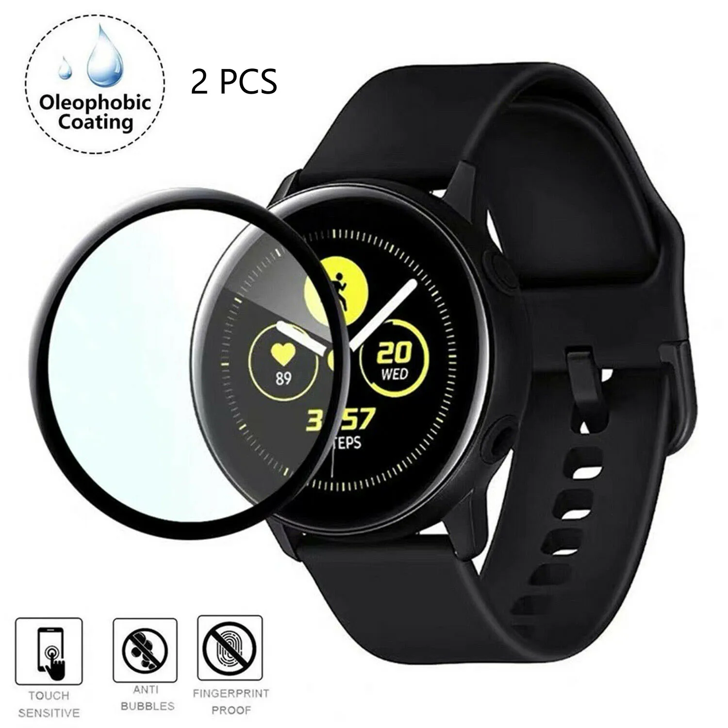 Glass Screen Protector For Samsung Galaxy Watch Active 2 44mm 40mm Ultra Hardness HD Clear Film Full Coverage Anti-Scratch
Glass Screen Protector For Samsung Galaxy Watch Active 2 44mm 40mm Ultra Hardness HD Clear Film Full Coverage Anti-Scratch