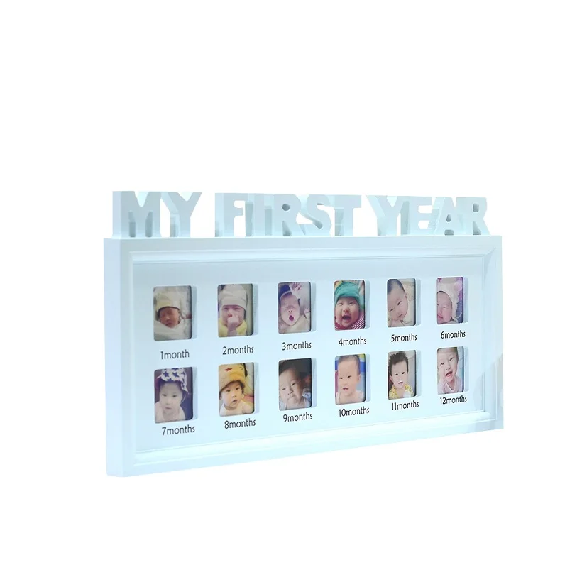 Creative DIY 0-12 Month Baby "MY FIRST YEAR" Pictures Display Plastic Photo Frame Souvenirs Commemorate Kids Growing Memory Gift
Creative DIY 0-12 Month Baby "MY FIRST YEAR" Pictures Display Plastic Photo Frame Souvenirs Commemorate Kids Growing Memory Gift