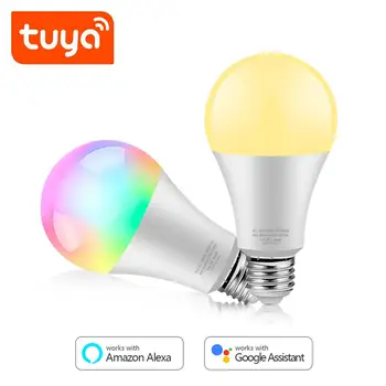 Smart Life LED Lamp Work With Google Home Alexa Voice Control Tuya Smart WiFi Remote Control LED Light Bulb Lampada Inteligente
Smart Life LED Lamp Work With Google Home Alexa Voice Control Tuya Smart WiFi Remote Control LED Light Bulb Lampada Inteligente