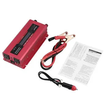 Universal Short Circuit Overload Protection Car Solar Power Inverter DC 12/24V to AC 220V Modified Sine Wave Converter
Universal Short Circuit Overload Protection Car Solar Power Inverter DC 12/24V to AC 220V Modified Sine Wave Converter