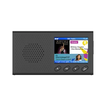 Portable Digital DAB & FM Radio Wireless Personal Radio with Stereo Speaker Sound System, LCD Display Backlight Adjustable
Portable Digital DAB & FM Radio Wireless Personal Radio with Stereo Speaker Sound System, LCD Display Backlight Adjustable