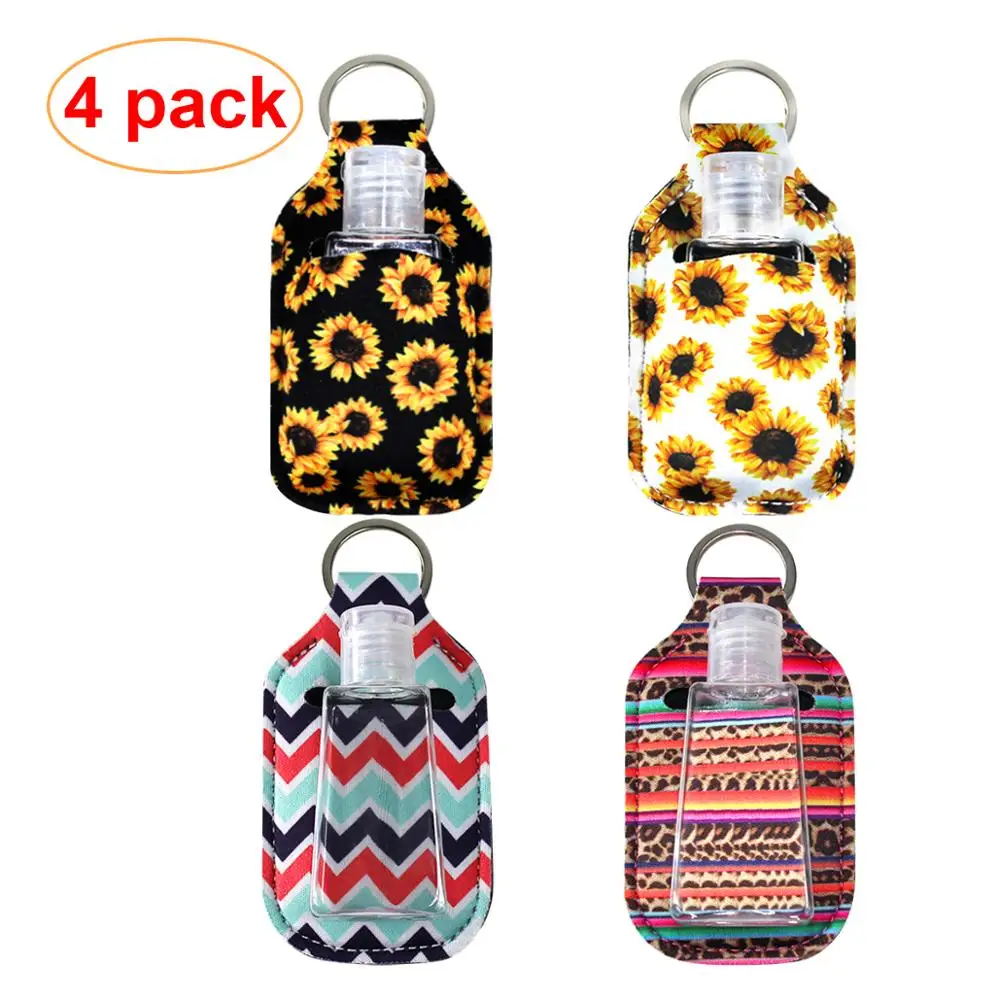 4 Pcs Empty Travel Bottle and Keychain Holder Flip Cap Reusable Refillable Bottles for Hand Sanitizer Soap Perfume and Liquid
4 Pcs Empty Travel Bottle and Keychain Holder Flip Cap Reusable Refillable Bottles for Hand Sanitizer Soap Perfume and Liquid