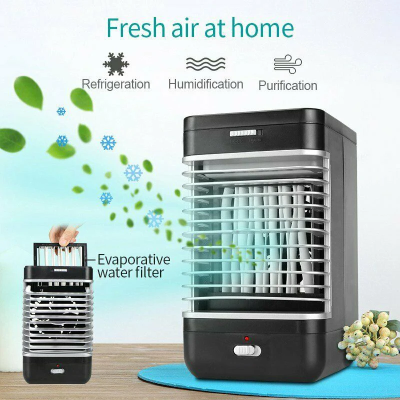 Air Cooler Mini Air Cooler Mini Portable Air Conditioner Conditioning Humidifier Purifier Cooling Fan For Office Home
Air Cooler Mini Air Cooler Mini Portable Air Conditioner Conditioning Humidifier Purifier Cooling Fan For Office Home