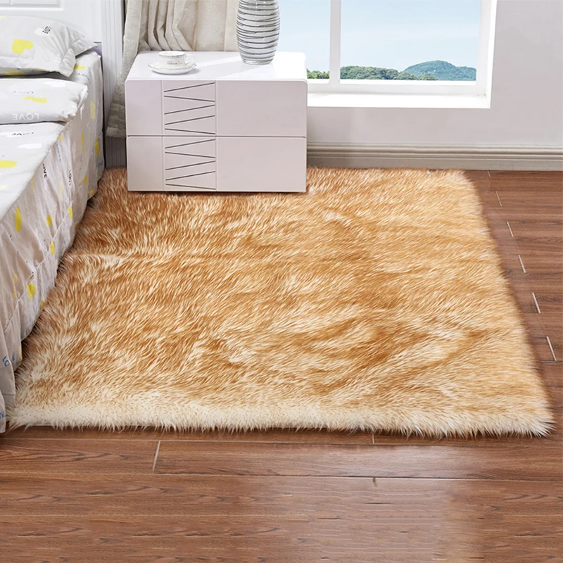 40*40cm Small Carpet Warm Furry Imitation Wool Carpet Mat For Bedside Sofa Decoration Mini Mat White/Pink/Gray
40*40cm Small Carpet Warm Furry Imitation Wool Carpet Mat For Bedside Sofa Decoration Mini Mat White/Pink/Gray