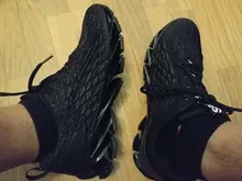 Tendencia hoja corriendo Zapatos para Hombre Zapatos al aire libre De los hombres casuales De Hombre Zapatillas De deporte para mujeres Zapatos De Mujer Hombre De talla grande Zapatillas De deporte