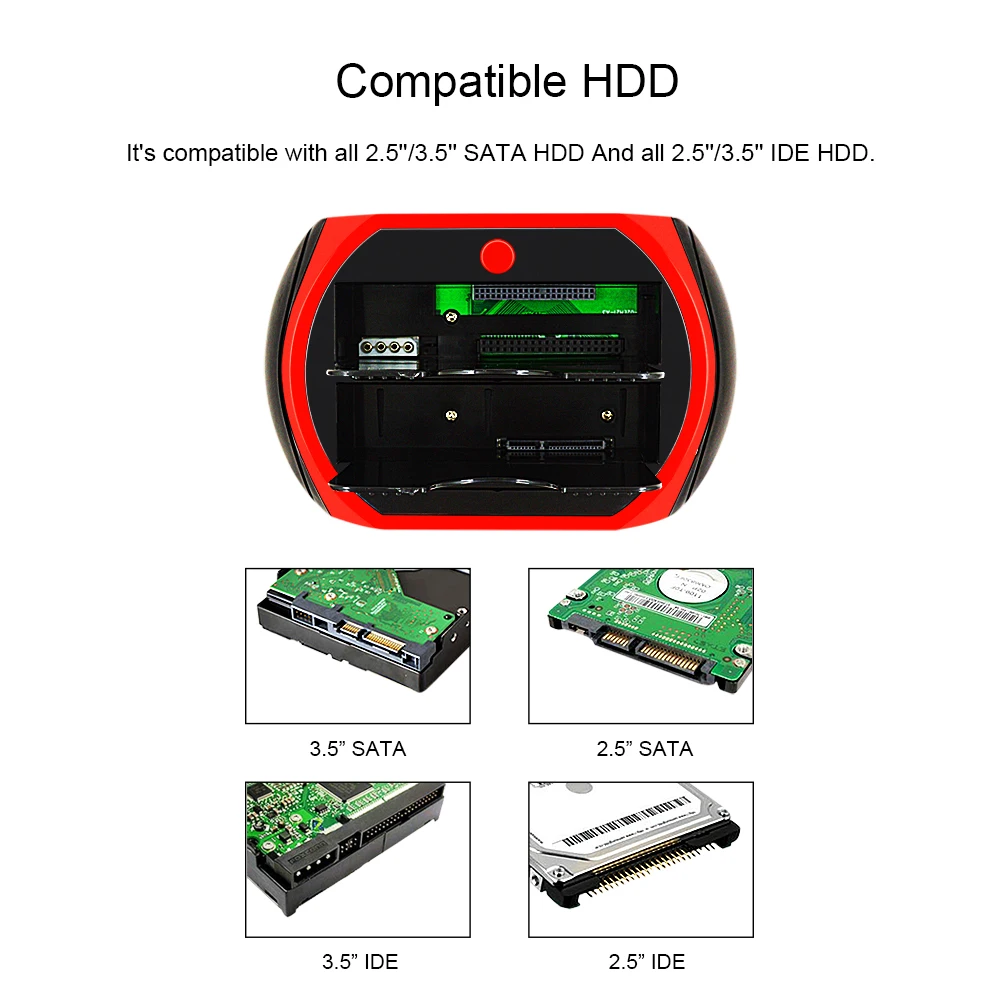 Compatible HDD-