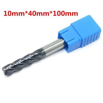 10mm 4 Flutes Extra Long Shank 100mm Tungsten Carbide End Mill HRC50 CNC Cutter
10mm 4 Flutes Extra Long Shank 100mm Tungsten Carbide End Mill HRC50 CNC Cutter
