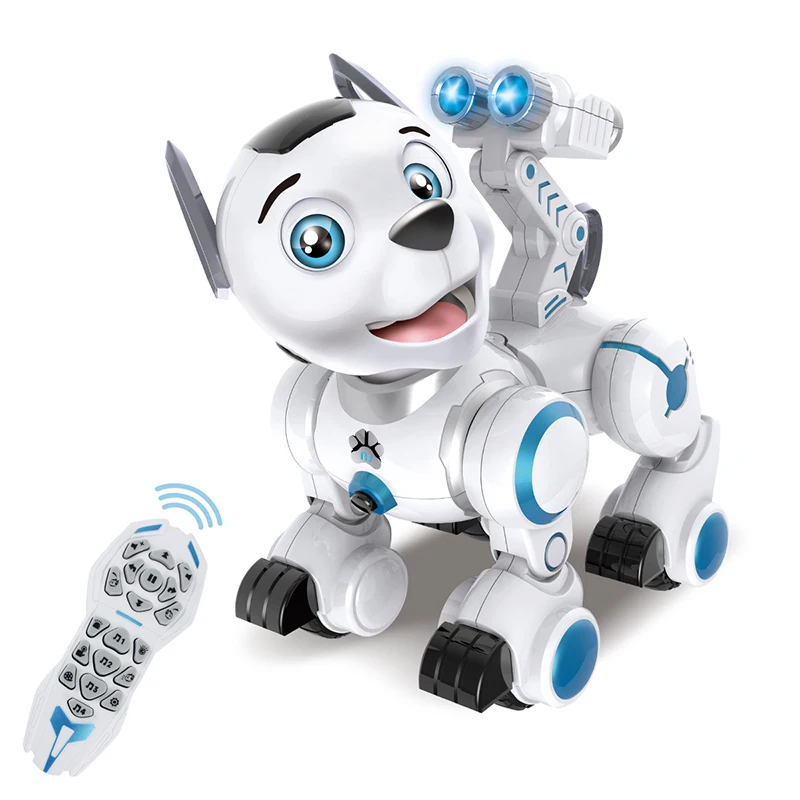 RC Robot Intelligent Remote Control Robot Dog RC Interactive Walking Dancing Robot Puppy Toys Electronic Pet With Light Sound
RC Robot Intelligent Remote Control Robot Dog RC Interactive Walking Dancing Robot Puppy Toys Electronic Pet With Light Sound