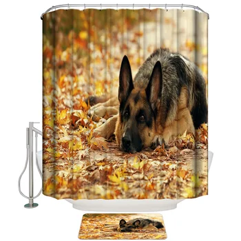 Lazy Dog Animal Maple Yellow Autumn Shower Curtain Set and Anti-slip Floor Mat Outdoor Rugs
Lazy Dog Animal Maple Yellow Autumn Shower Curtain Set and Anti-slip Floor Mat Outdoor Rugs