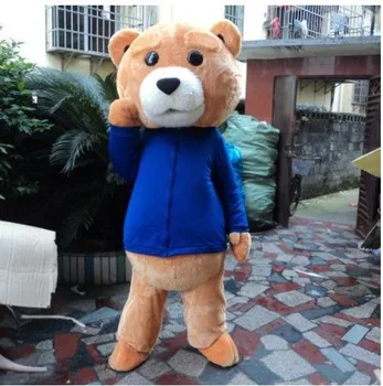 Movie Teddy Bear Mascot Costume suits Advertising Animal Cosplay Dress Parade Factory Wholesale +++ US 
Movie Teddy Bear Mascot Costume suits Advertising Animal Cosplay Dress Parade Factory Wholesale +++ US