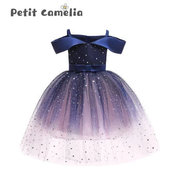 2020 Summer Strapless Princess Dress Star Sequin Fluffy Gauze Evening Dress Children Princess Prom Elegant Part Dress New
2020 Summer Strapless Princess Dress Star Sequin Fluffy Gauze Evening Dress Children Princess Prom Elegant Part Dress New