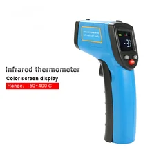 Infrared Thermometer, Benetech Non-Contact Handheld Digital Pyrometer Laser Color Display IR
Infrared Thermometer, Benetech Non-Contact Handheld Digital Pyrometer Laser Color Display IR