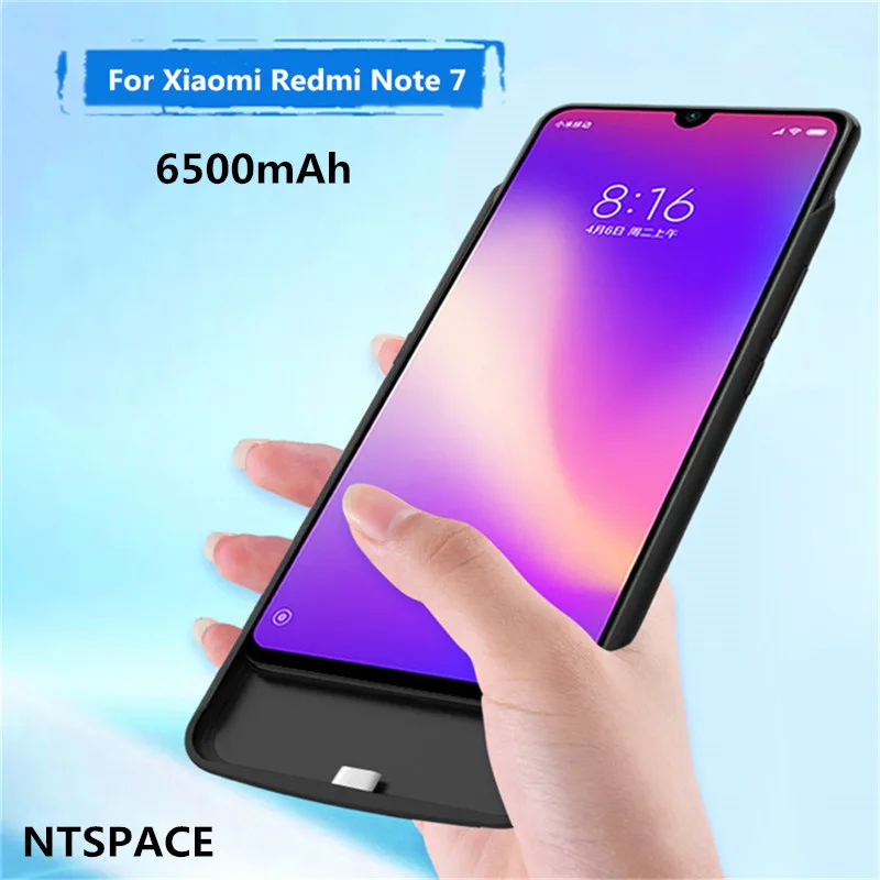 KQJYS 6500mAh Portable Soft Edge Power Bank for Xiaomi Redmi Note 7 Pro High Quality Battery Case for Redmi Note 7
KQJYS 6500mAh Portable Soft Edge Power Bank for Xiaomi Redmi Note 7 Pro High Quality Battery Case for Redmi Note 7