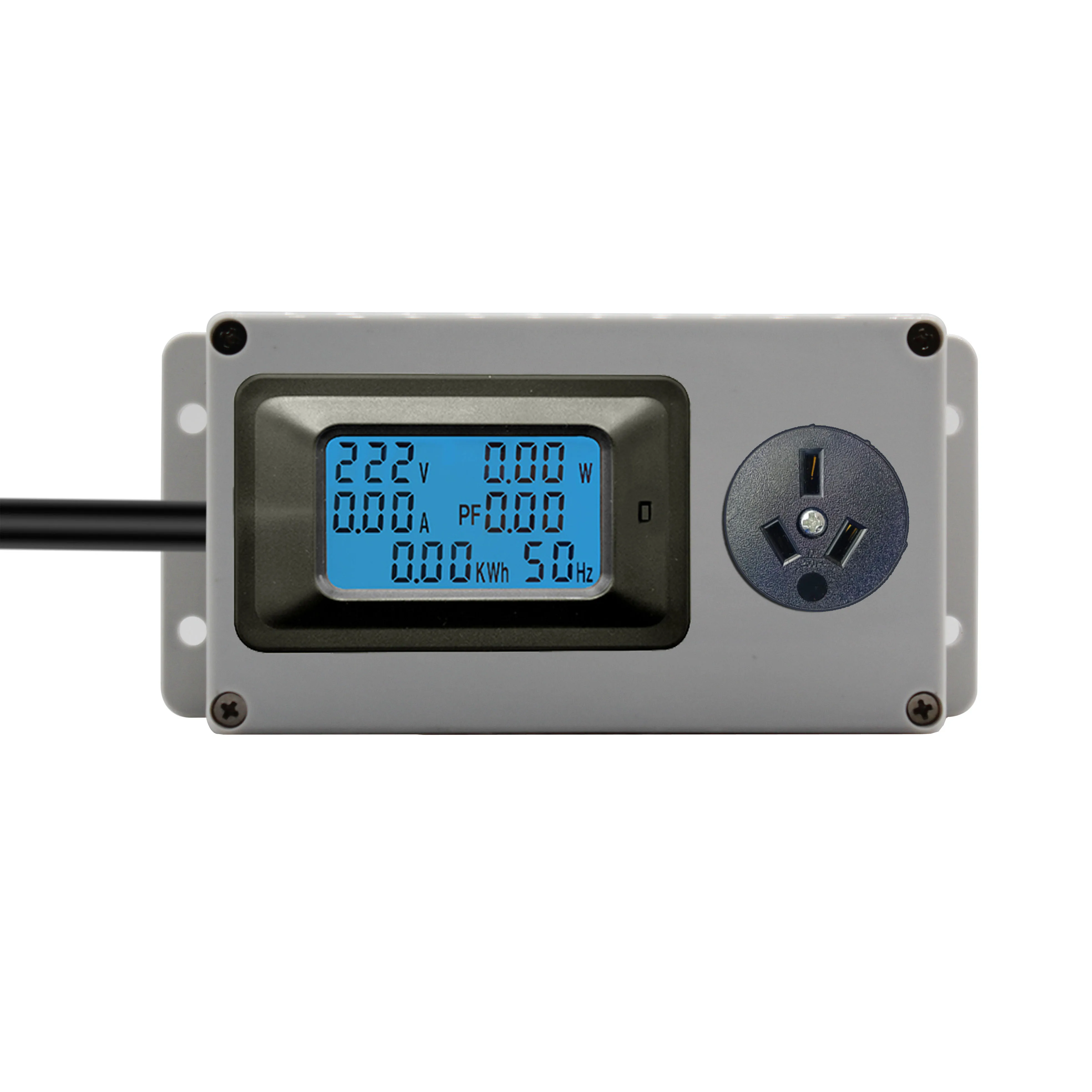 intelligent socket display energy power ampere voltage frequency with power plug cable Australia socket can display A V Hz W kwh
intelligent socket display energy power ampere voltage frequency with power plug cable Australia socket can display A V Hz W kwh