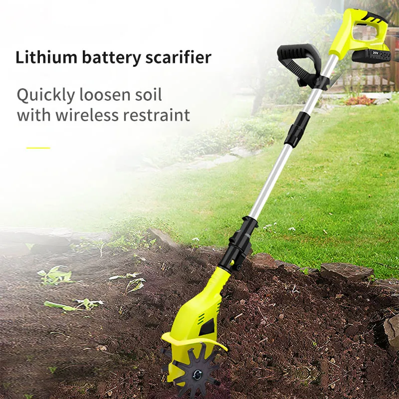 Handheld Electric Weeder Ripper Portable Rotary Tiller Lithium Electric Cultivator Excavator Cordless Weeder Garden Pruning Tool
Handheld Electric Weeder Ripper Portable Rotary Tiller Lithium Electric Cultivator Excavator Cordless Weeder Garden Pruning Tool