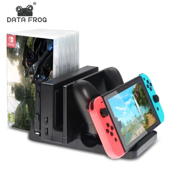 2 IN 1 Multifunctional Charging Stand Dock Station for Nintendo Switch Pro Controller Card Box Storage for NS Stands
2 IN 1 Multifunctional Charging Stand Dock Station for Nintendo Switch Pro Controller Card Box Storage for NS Stands