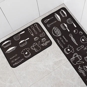 New 2Pcs Non-Slip Kitchen Mat Floor Door Mat Bedroom Room Rug Runner Carpet Set Absorbent Carpet
New 2Pcs Non-Slip Kitchen Mat Floor Door Mat Bedroom Room Rug Runner Carpet Set Absorbent Carpet