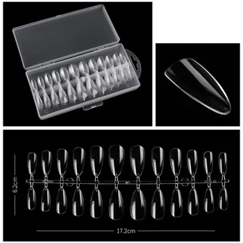 1 Box of Creative and SafeTraceless Ultra-thin Nail Lengthening Patch (Ellipse)
1 Box of Creative and SafeTraceless Ultra-thin Nail Lengthening Patch (Ellipse)